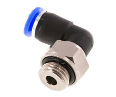 6mm & G1/4'' Elbow Swivel Joint Push-In-Male Threads Nickel-Plated Brass/PBT NBR Rotatable