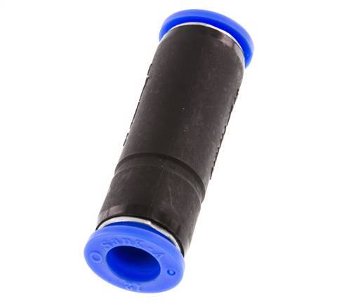 Push-In Fitting 12mm Auto Shut-Off Brass/PBT 0-10bar (0-145psi)