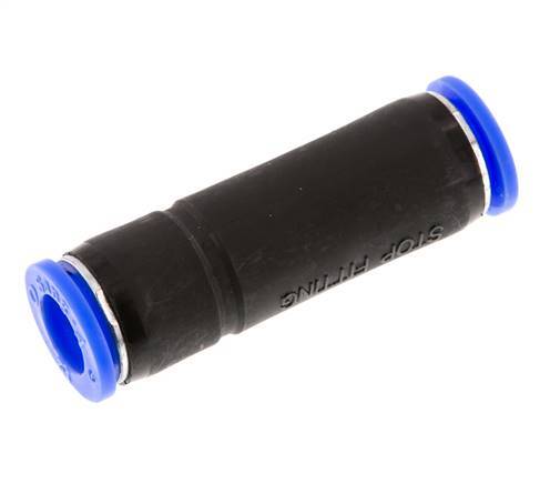 Push-In Fitting 12mm Auto Shut-Off Brass/PBT 0-10bar (0-145psi)