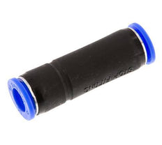 Push-In Fitting 12mm Auto Shut-Off Brass/PBT 0-10bar (0-145psi)