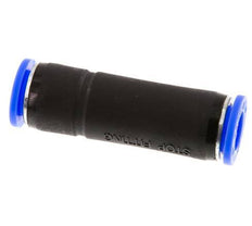 Push-In Fitting 12mm Auto Shut-Off Brass/PBT 0-10bar (0-145psi)
