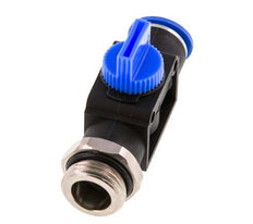 3/2-Way Shut-Off Hand Valve 12 mm - G1/2'' Plastic/Brass Thread-side venting