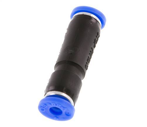 Push-In Fitting 4mm Auto Shut-Off Brass/PBT 0-10bar (0-145psi) [2 Pieces]