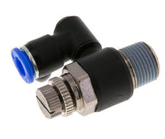 Flow Control Silencer Meter-Out Rotatable 8 mm - R3/8'' Brass/PA 66