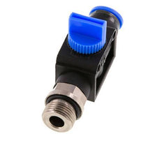 3/2-Way Shut-Off Hand Valve 10 mm - G3/8'' Plastic/Brass Thread-side venting