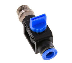 3/2-Way Shut-Off Hand Valve 10 mm - G3/8'' Plastic/Brass Thread-side venting