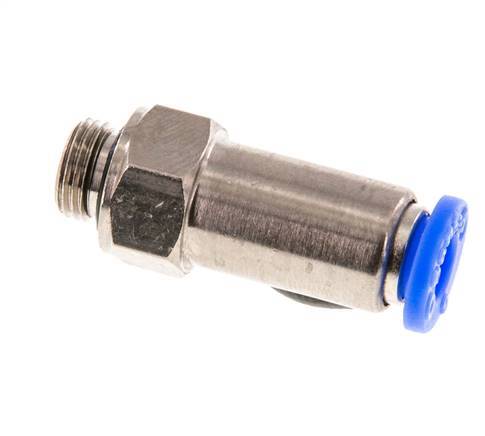 Push-In Check Valve 6mm & G1/8'' Male Brass/PBT 0.2-10bar (3-145psi) Thread-Hose