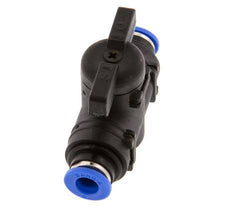 2-Way Straight Ball Valve 6 mm Plastic/Brass