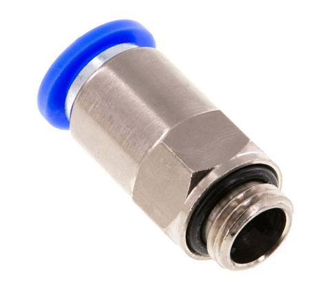 Push-In Fitting 10mm & G1/4'' Male Auto Shut-Off Brass/PBT 0-10bar (0-145psi)