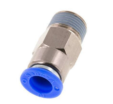 Push-In Fitting 10mm & R3/8'' Male Auto Shut-Off Brass/PBT 0-10bar (0-145psi)
