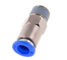 Push-In Check Valve 8mm & R1/4'' Male Brass/PBT 0.2-10bar (3-145psi) Thread-Hose