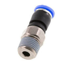 6mm & R1/4'' Swivel Joint Push-In-Male Threads Nickel-Plated Brass/PBT NBR Rotatable
