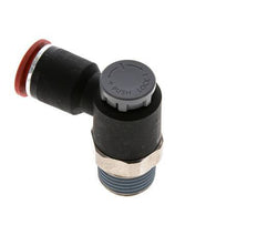 Flow Control Valve Meter-In Elbow 12 mm - R1/2'' Brass/PA 66 Locknut