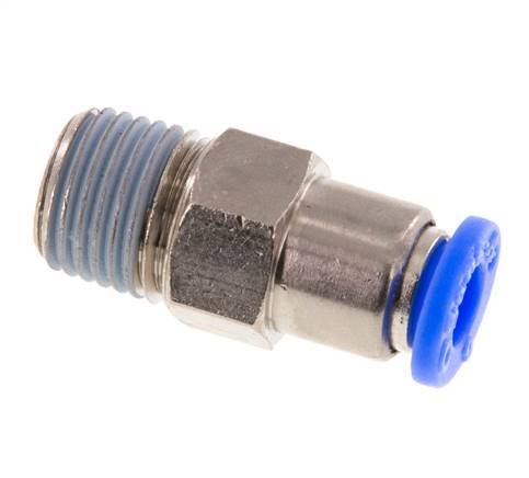 Push-In Check Valve 6mm & R1/4'' Male Brass/PBT 0.2-10bar (3-145psi) Thread-Hose