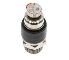Flow Control Silencer Meter-In Elbow 6 mm - G3/8'' Brass/PA 66