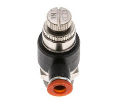 Flow Control Silencer Meter-In Elbow 6 mm - G3/8'' Brass/PA 66