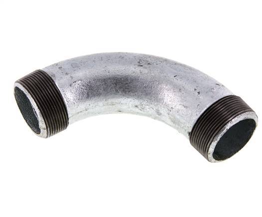 90deg Angled Pipe R2'' Cast Iron 25bar (351.25psi)