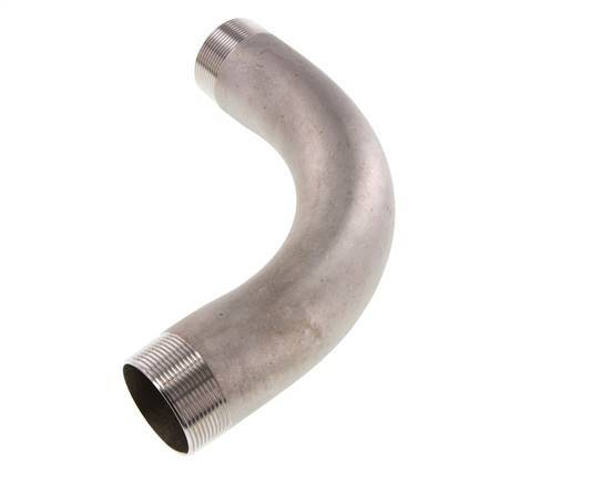 90deg Angled Pipe R2'' Stainless Steel 16bar (224.8psi)