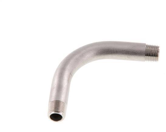 90deg Angled Pipe R1/8'' Stainless Steel 16bar (224.8psi)