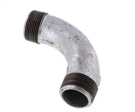 90deg Angled Pipe R1 1/4'' Cast Iron 25bar (351.25psi)