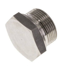 Plug G1 1/4'' Stainless steel with External Hex 60° cone 150bar (2107.5psi) Hydraulic