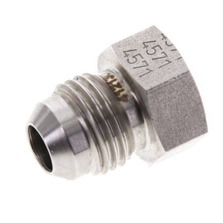 JIC Plug UNF 9/16INCH-18 Stainless steel 275bar (3863.75psi)