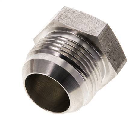 JIC Plug UN 1-5/16''-12 Stainless steel 170bar (2388.5psi)