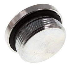 Plug M42 X 2 Steel NBR with Internal Hex 250bar (3512.5psi)