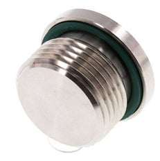Plug M27 X 2 Stainless steel FKM with Internal Hex 400bar (5620.0psi)