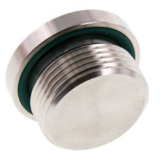 Plug M33 X 2 Stainless steel FKM with Internal Hex 400bar (5620.0psi)