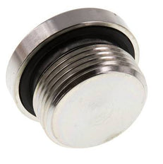 Plug M33 X 2 Steel NBR with Internal Hex 400bar (5620.0psi)
