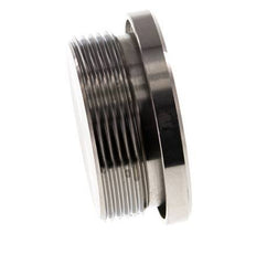 Plug M48 X 2 Stainless steel FKM with Internal Hex 250bar (3512.5psi)