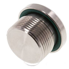 Plug M26 X 1.5 Stainless steel FKM with Internal Hex 400bar (5620.0psi)