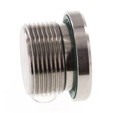 Plug M26 X 1.5 Stainless steel FKM with Internal Hex 400bar (5620.0psi)