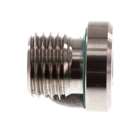 Plug M14 X 1.5 Stainless steel FKM with Internal Hex 400bar (5620.0psi)