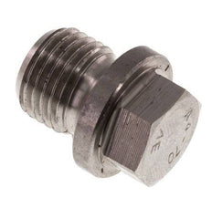 Plug G1/4'' Stainless steel with Collar and External Hex 40bar (562.0psi)
