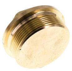 Plug G2'' Brass with Collar and External Hex 16bar (224.8psi)