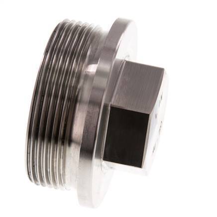 Plug G2'' Stainless steel with Collar and External Hex 40bar (562.0psi)