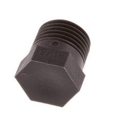 Plug R1/8'' Pa 6 with External Hex 8bar (112.4psi) [20 Pieces]