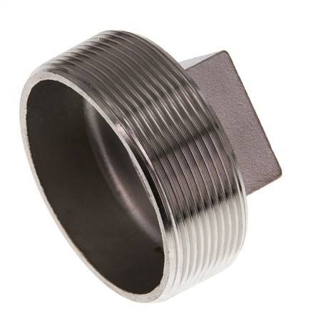 Plug R2 1/2'' Stainless steel with External Square 16bar (224.8psi)
