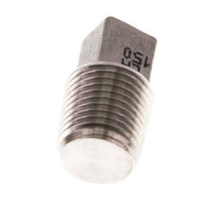 Plug R1/8'' Stainless steel with External Square 16bar (224.8psi) [5 Pieces]