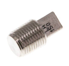 Plug R1/8'' Stainless steel with External Square 16bar (224.8psi) [5 Pieces]