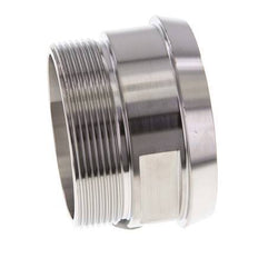DIN 11851 Sanitary (Dairy) Fitting 86mm Cone x G2 1/2 inch Male Stainless Steel
