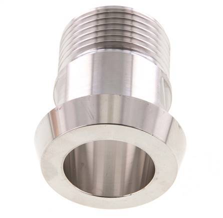 DIN 11851 Sanitary (Dairy) Fitting 44mm Cone x G1 inch Male Stainless Steel