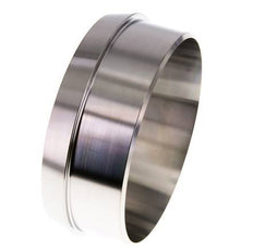 Sanitary (Dairy) Fitting 121mm Cone x 114.3mm Weld End Stainless Steel