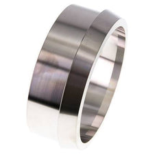 Sanitary (Dairy) Fitting 121mm Cone x 114.3mm Weld End Stainless Steel