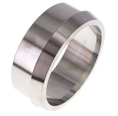 Sanitary (Dairy) Fitting 121mm Cone x 114.3mm Weld End Stainless Steel
