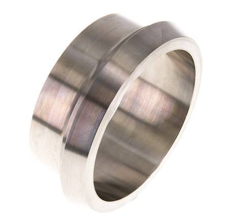 DIN 11851 Sanitary (Dairy) Fitting 100mm Cone x 85mm Weld End Stainless Steel