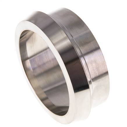 Sanitary (Dairy) Fitting 86mm Cone x 76.1mm Weld End Stainless Steel