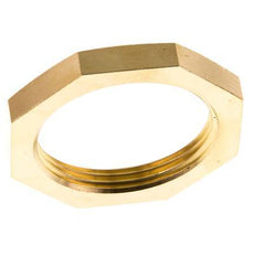 Lock Nut G1 1/2'' Brass